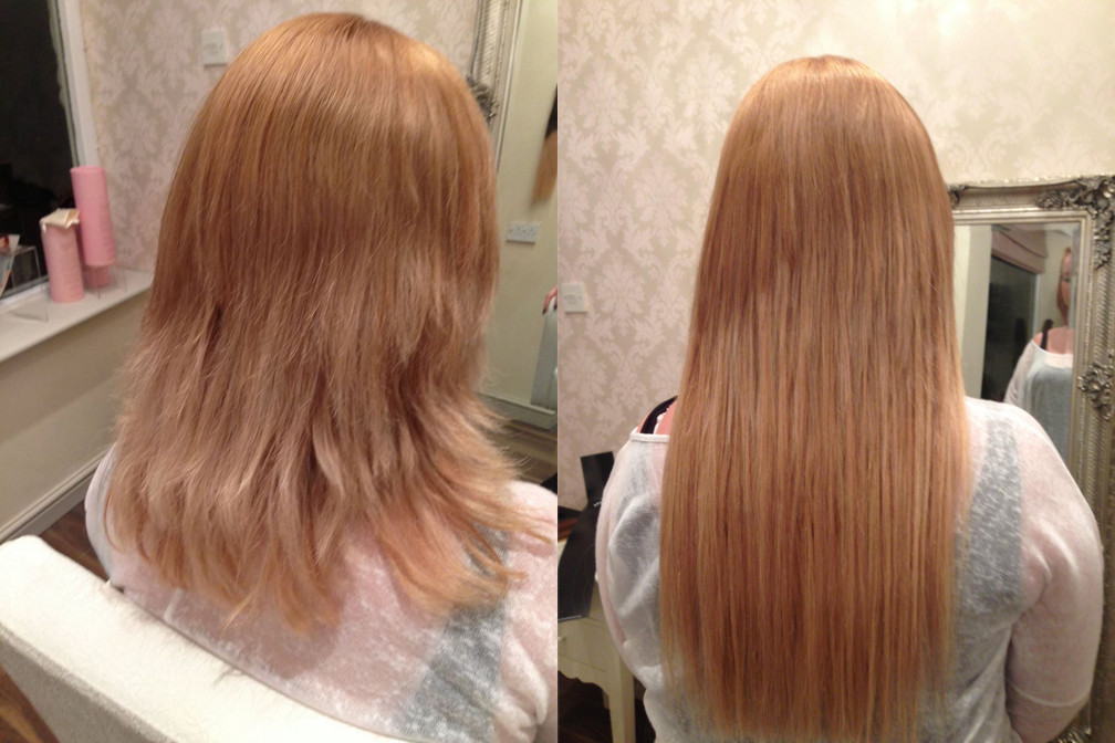 Blonde Clip In Hair Extensions - wide 5