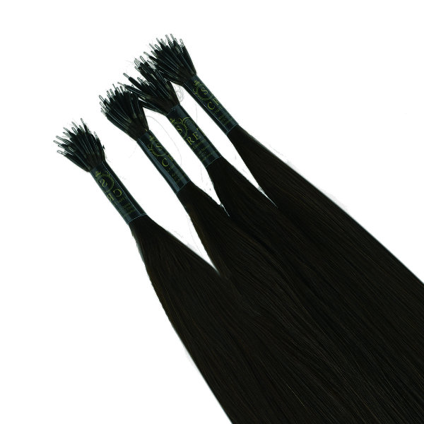 Nano Ring Hair Extensions Jet Black 1 Secret Hair Extensions