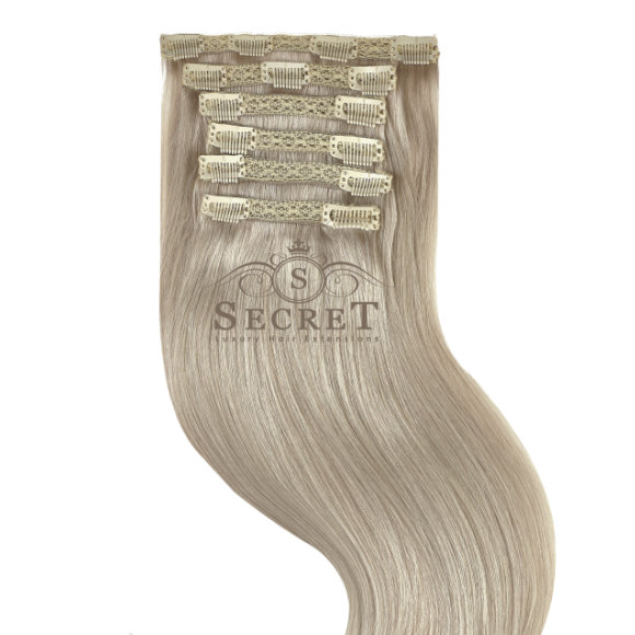 Clip In Hair Extensions Silver Secret Hair Extensions