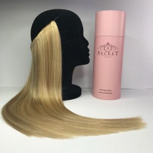 flip in hair extensions blonde