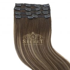 Mocha Melt Clip In Hair Extensions