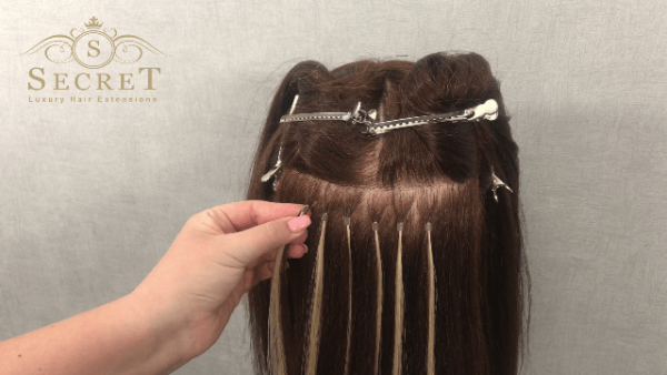 remove micro ring hair extensions at home