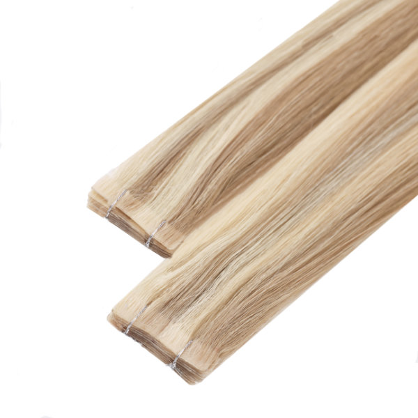 Root Mimic Tape Hair Extensions - Highlighted Blonde #18/22 | Secret Hair  Extensions