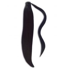 Clip In Ponytail 22" - Black #1